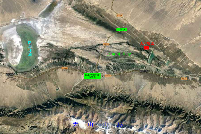 新疆巴裏坤大河古城考古勘探